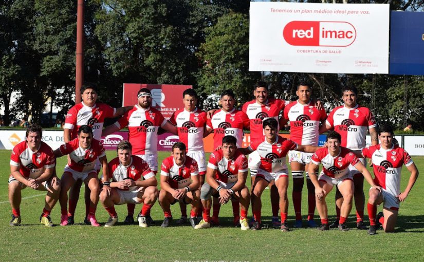 Try y festejo semifinal Reclasificación NOA – JCS 39 – Universitario 34